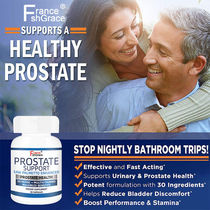 Prostate Capsules B|J – Confort urinaire & Soutien de la prostate – 30 gélules